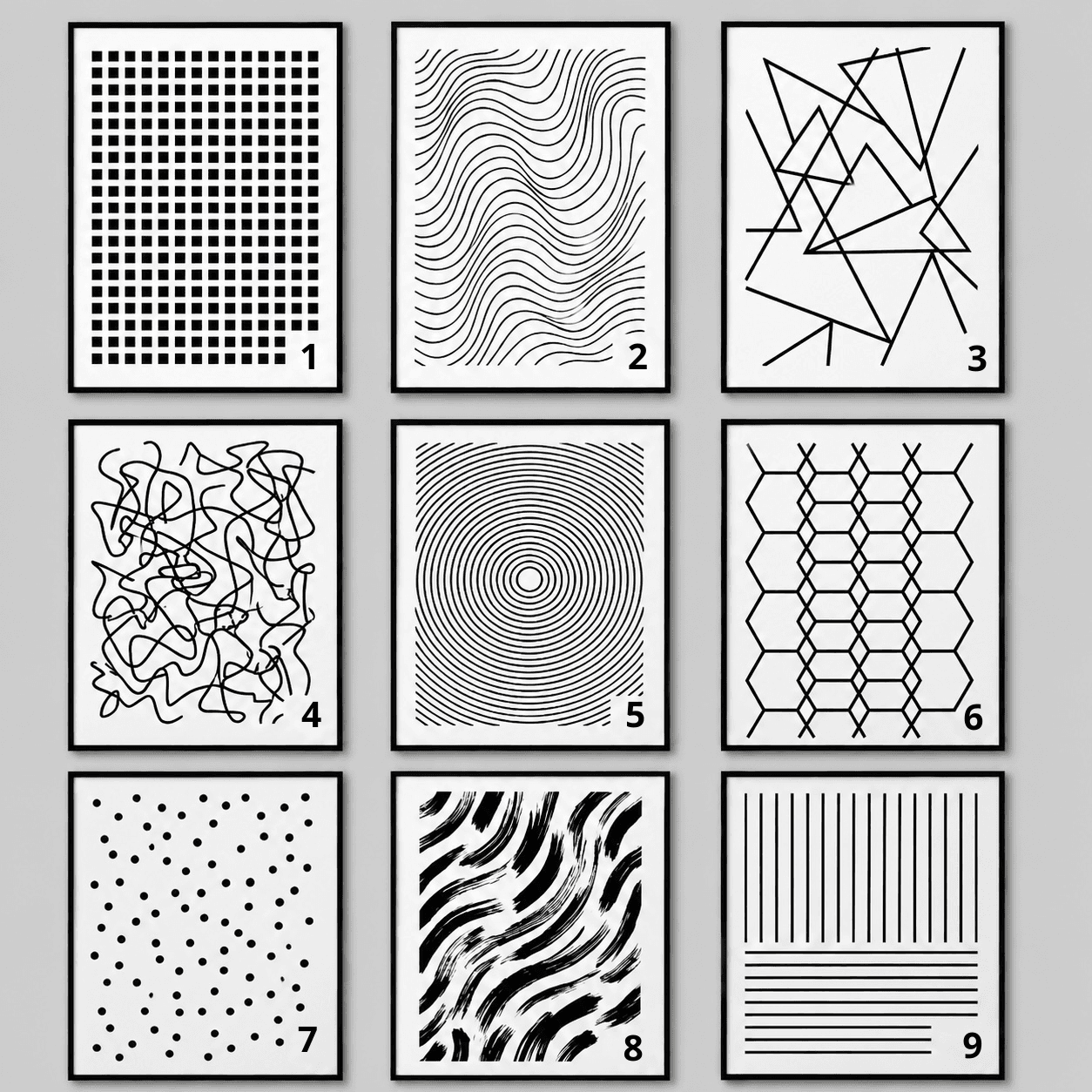 Instrumento visual do Teste dos Padrões Inconscientes